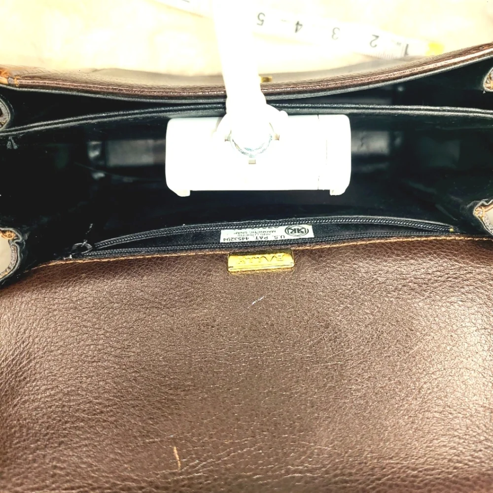 Bally Brown Crocodile Crossbody Bag with Gold Hardware - Picture 12 of 12